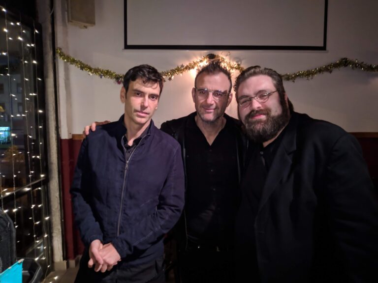 Lioz Shem Tov & Yaron Berlad with Jeremy at English Comedy Showcase